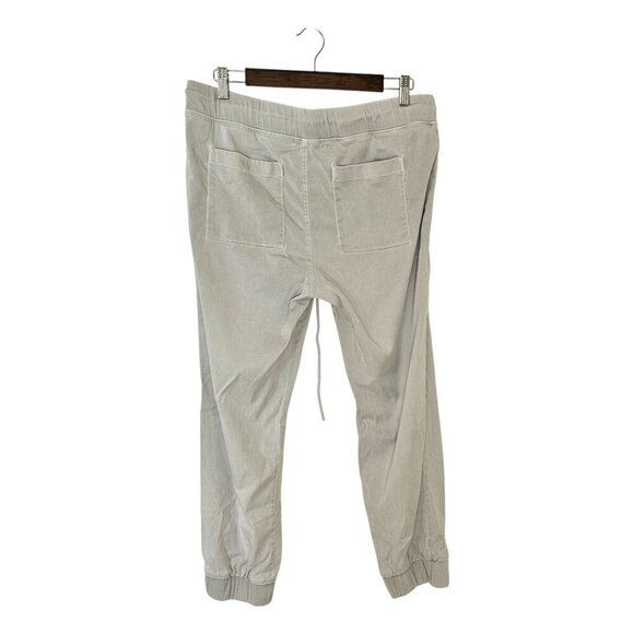 Bella Dahl Light Grey Jogger W/ Tie Waist Detail Sz L - Picture 3 of 9